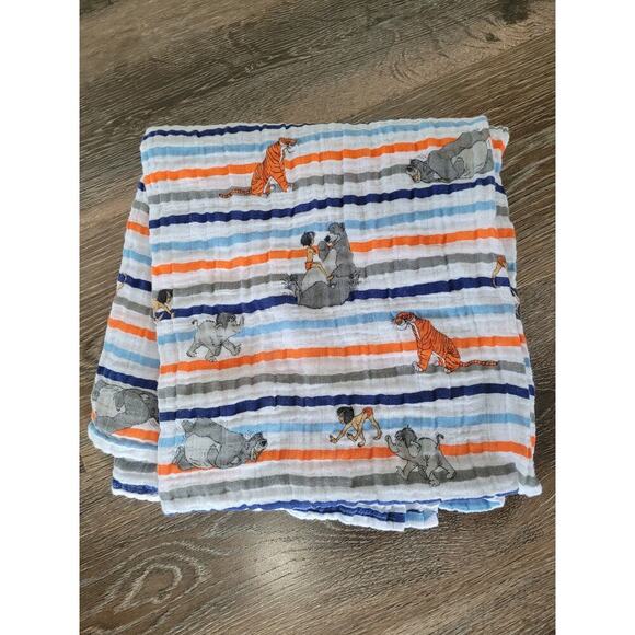 Aden +‎ Anais Jungle Book Swaddle Muslin Blanket Baby #3 - Picture 1 of 3